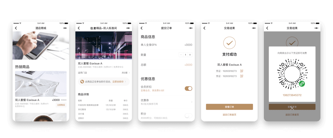 酒店小程序数据分析统计